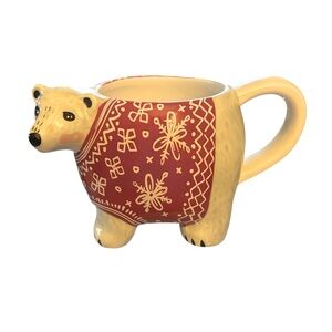 Tag Red and White Polar Bear Mug. Perfect for the holidays!
